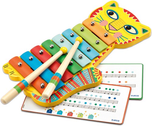 Djeco metalófono animambo FSC 100% - instrumento musical para niños-2