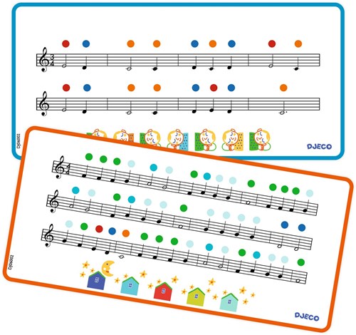 Djeco metalófono animambo FSC 100% - instrumento musical para niños-3