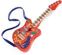 Djeco guitarra de juguete - Animambo Rock 4 cuerdas metálicas pequeña