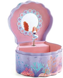 Djeco caja de música sirena - joyero encantador para niños