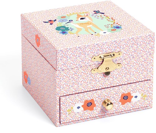 Djeco caja de música cervatillo - joyero regalo habitación infantil-3