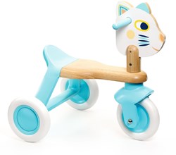 Djeco andador juguete bebé BabyScooti correpasillos madera gato