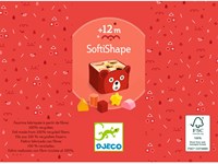 Djeco juguete para bebé SoftiShape - formas coloridas FSC 100%-3