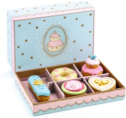 Djeco juguete de cocina pasteles de princesas - set de juego