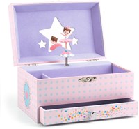 Djeco caja de música bailarina - joyero rosa lila-2