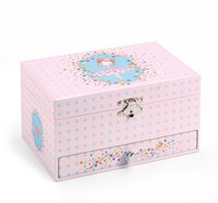 Djeco caja de música bailarina - joyero rosa lila-3