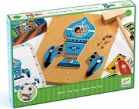 Djeco juego de martillo Tap tap Space - juguete de madera FSC 100%-3