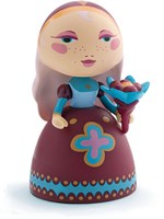 Djeco arty toys princesa Anouchka figura de juego fantasía plástico