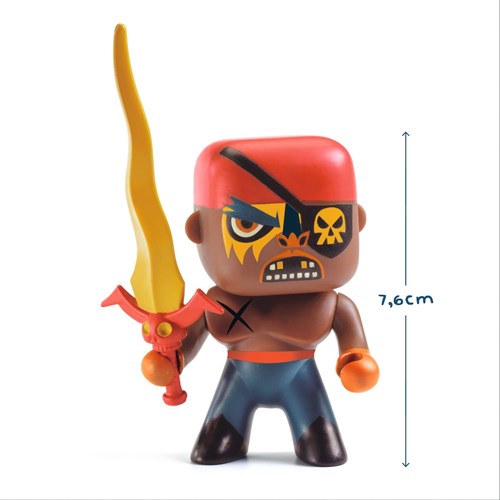 Djeco juguete artístico figura pirata Biglos - Arty Toys-2
