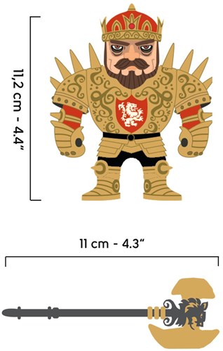 Djeco figura de juego MONDE IMAGINAIRE ARTY TOYS Ze Glorious juguete-2