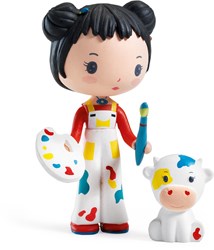 Djeco tinyly figura de juego Barbouille & Gribs - juguete creativo