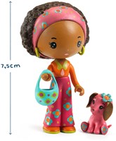 Djeco tinyly figura de juego Poppy & Nouky - juguete de fantasía-3