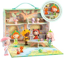 Djeco casa de muñecas de madera Maison des bois Sylvia & fox - FSC MIX