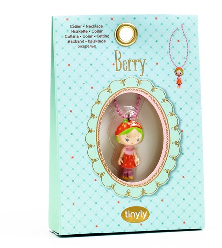 Djeco Tinyly collar Berry - joya infantil con colgante-3