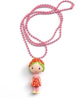 Djeco Tinyly collar Berry - joya infantil con colgante