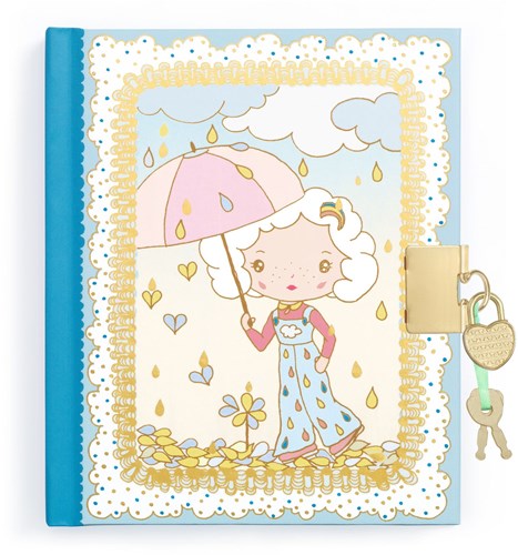 Djeco diario Prunelle - diario secreto para niños FSC MIX