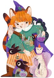 Djeco puzzle magia - Pio le magicien 36 piezas y miniatura