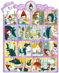 Djeco puzzle cuento Caperucita Roja - 35 piezas - FSC MIX