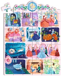Djeco puzzle Cendrillon - 54 piezas - cartón FSC MIX