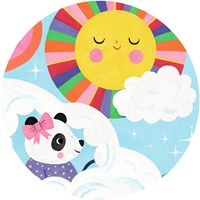 Djeco juguete puzzle Voiture nuage 16 piezas FSC MIX-3