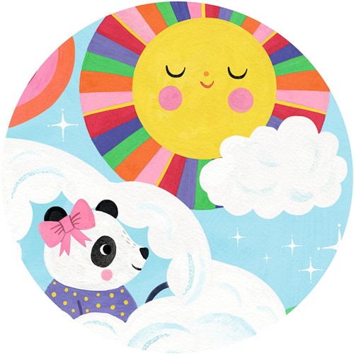 Djeco juguete puzzle Voiture nuage 16 piezas FSC MIX-3