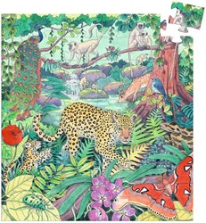 Djeco juguete puzzle Jungle indienne 54 piezas FSC MIX