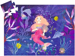 Djeco puzzle sirena Ella - rompecabezas infantil 36 piezas