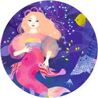 Djeco puzzle sirena Ella - rompecabezas infantil 36 piezas-3