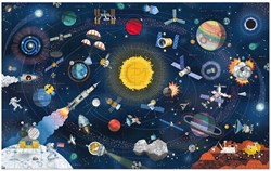 Djeco puzzle espacio 200 piezas con folleto - juguete educativo