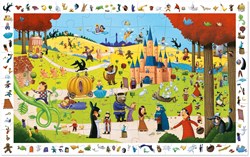 Djeco puzzle de observación cuentos - 54 piezas cartón FSC niños