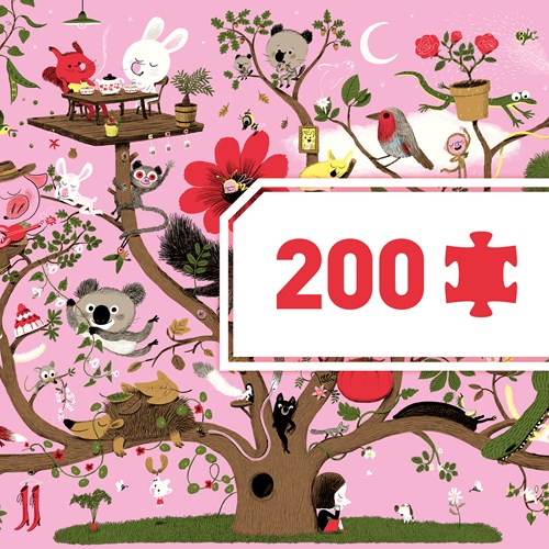 Djeco puzzle gallery Arbracadabra - 200 piezas cartón FSC-2