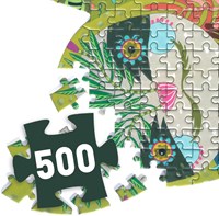Djeco puzzle perezoso - rompecabezas infantil 500 piezas-2