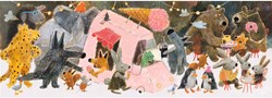 Djeco puzzle 100 piezas - The park - rompecabezas colorido para niños