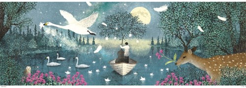 Djeco puzzle 1000 piezas tema luna - rompecabezas adultos