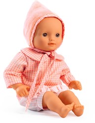 Djeco muñeca bebé 32 cm Rose - muñeca para niños