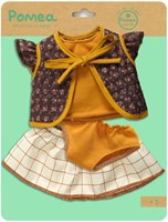 Djeco ropa para muñecas POMEA conjunto Capucine - accesorio muñeca-3