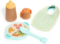 Djeco accesorios muñeca set almuerzo FSC 100% juguete sostenible