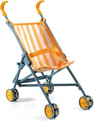 Djeco accesorios carrito Sunshine - buggy muñecas 54 cm amarillo