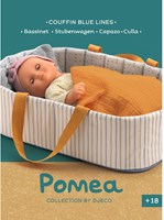 Djeco accesorios moisés Blue Lines cama de muñecas ligera-3