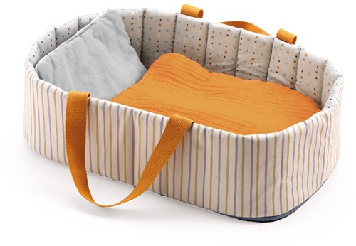 Djeco accesorios moisés Blue Lines cama de muñecas ligera