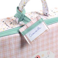 Djeco accesorios maleta muñecas - maleta de viaje resistente para muñecas-2
