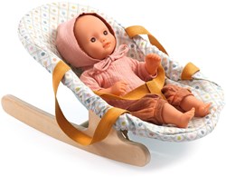 Djeco accesorios silla mecedora para muñecas - madera FSC