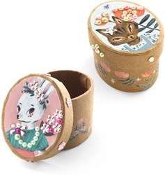 Djeco mosaicos & pegatinas Bonito - set creativo para niños