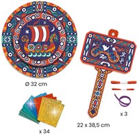 Djeco kit creativo vikingo - juguete creativo para niños-2