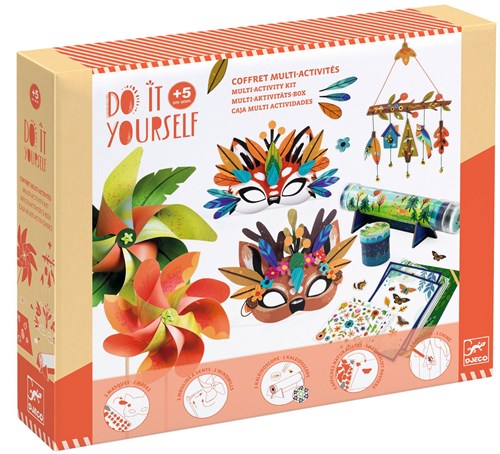Djeco caja multi-actividad Nature - set creativo FSC MIX-3