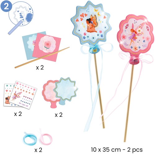 Djeco caja multi-actividades Nymphea - set creativo FSC MIX-3