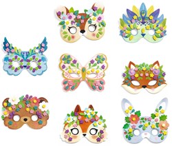 Djeco set creativo mosaico y pegatinas animales del bosque FSC MIX