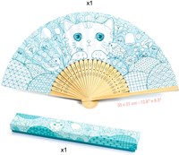 Djeco abanico creativo Koneko - set de manualidades para niños-2