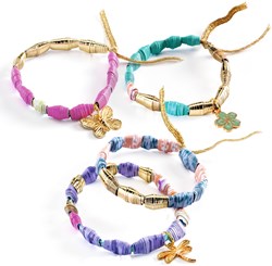 Djeco set creativo pulseras Stylish and golden FSC MIX