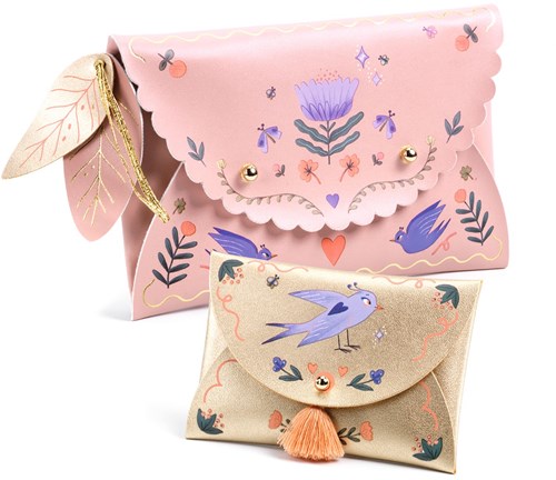 Djeco set de manualidades Sweet fashionista - crea bolsos únicos
